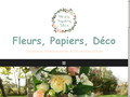 Détails : www.fleurspapiersdeco.fr